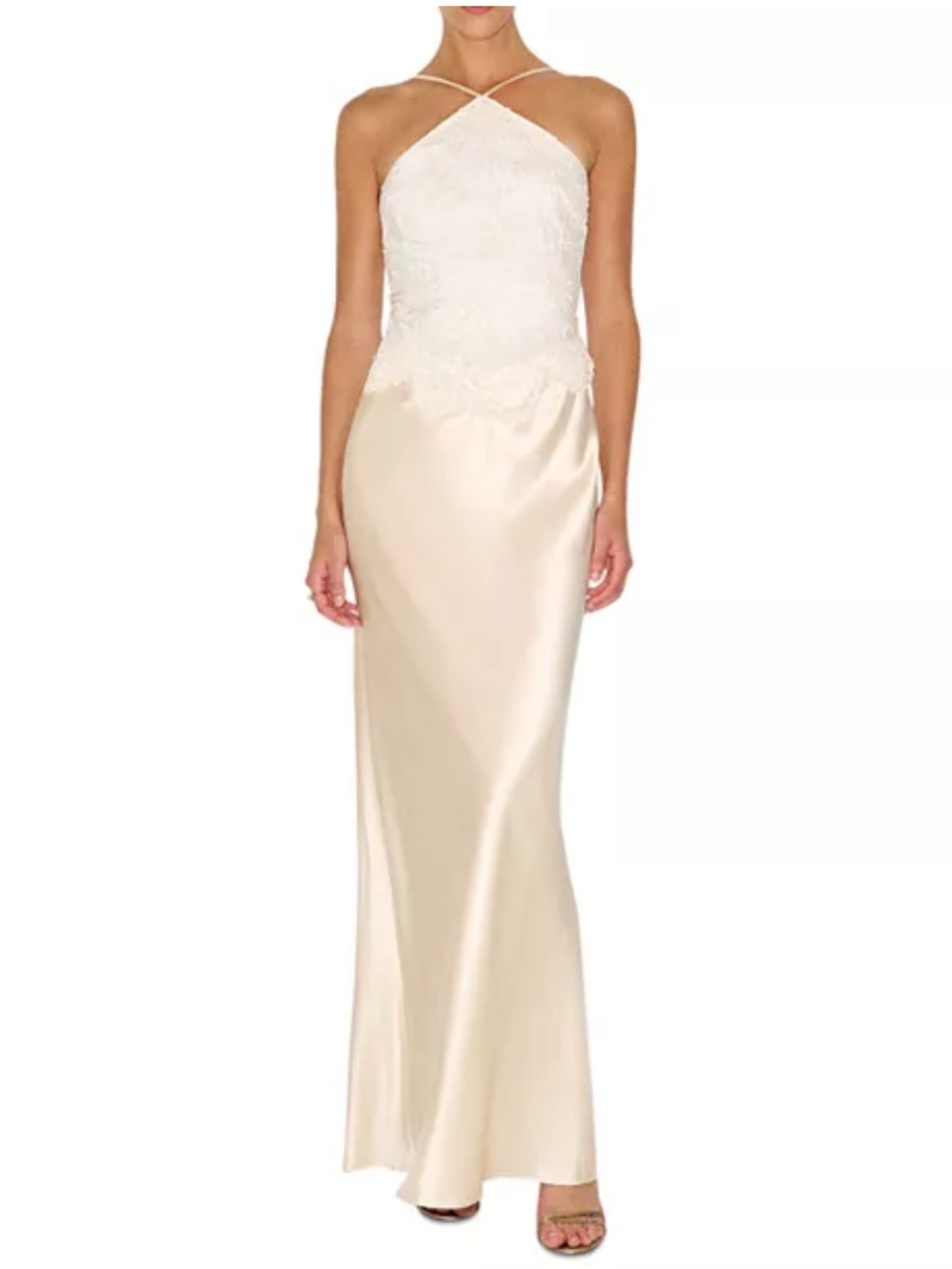 Reformation Jillian Embroidered Maxi Dress